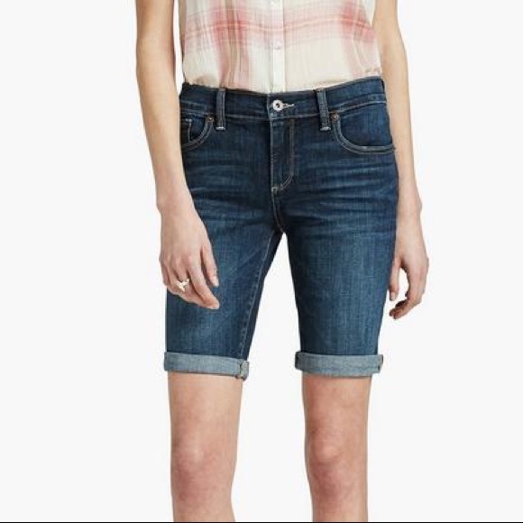 Lucky Brand Pants - EUC Lucky Brand “The Bermuda” Denim Shorts